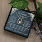 Wonderful Wife, Forever Love Necklace, Holiday