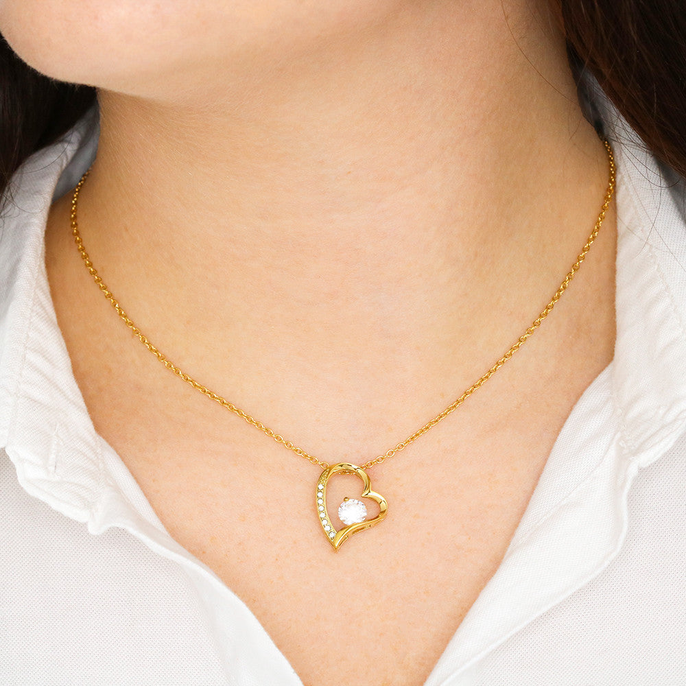 Daughter, If I Could Give You One Thing, Forever Love Necklace, Holiday