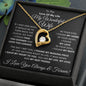 Wonderful Wife, Home-Love-Mate, Forever Love Necklace, Holiday, Valentine