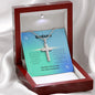 Godson Gift, Stainless Steel Cross Necklace