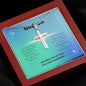 Godson Gift, Stainless Steel Cross Necklace