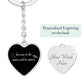 Moon and Saturn Keychain