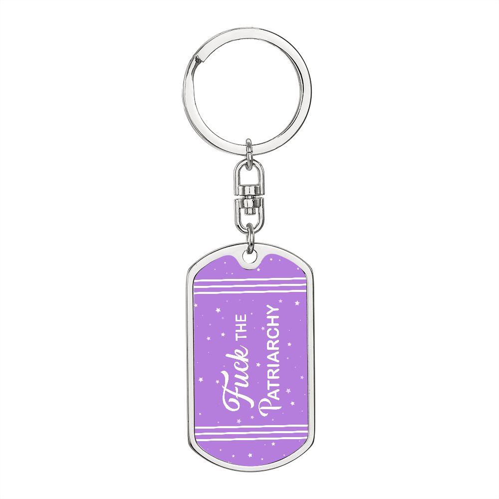 Fuck The Patriarchy Key Chain