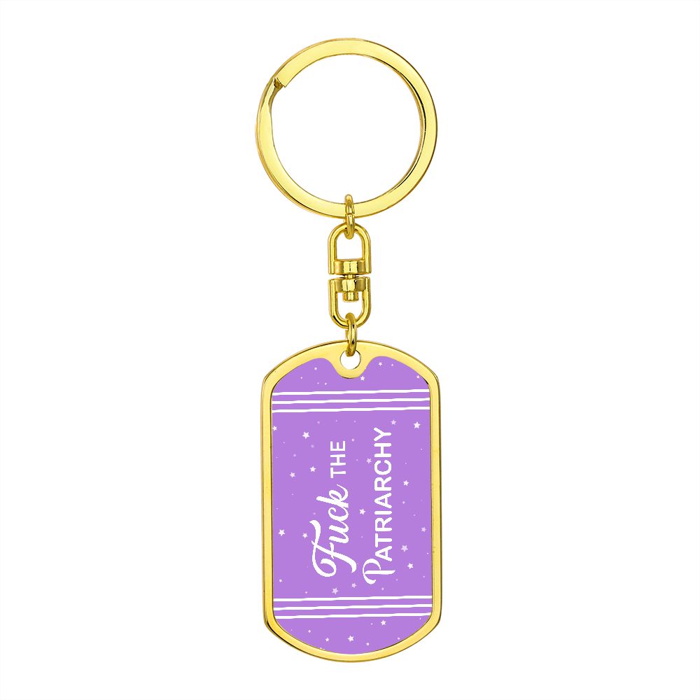 Fuck The Patriarchy Key Chain