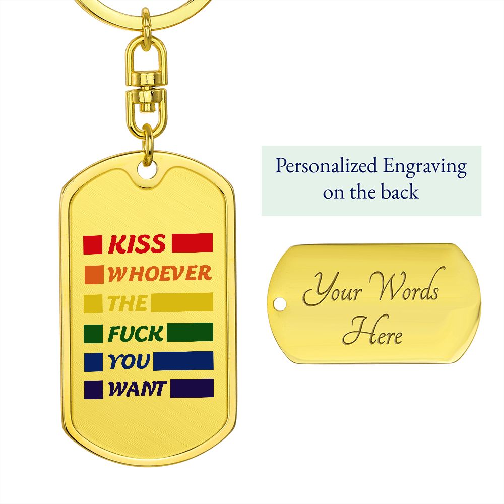 KISS Whoever The Fuck You Want, Keychain