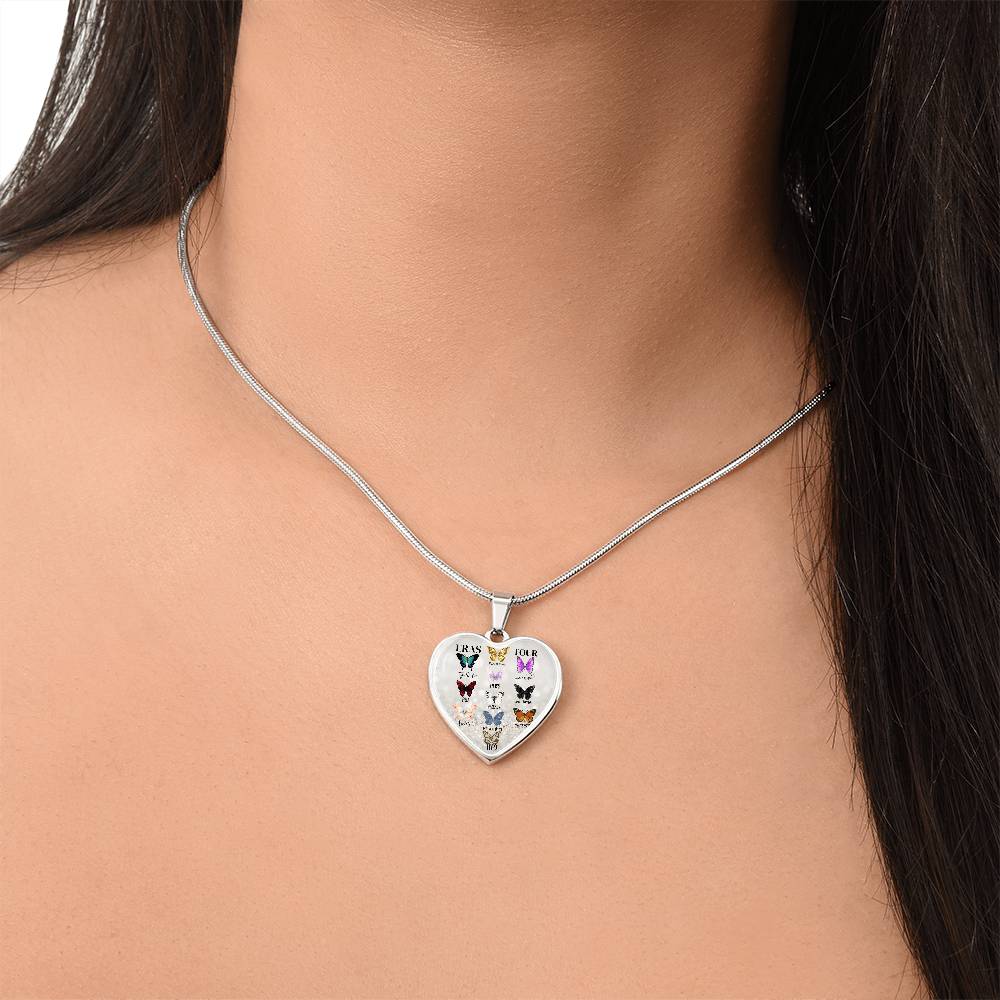 ERAS Tour Heart Pendant Necklace