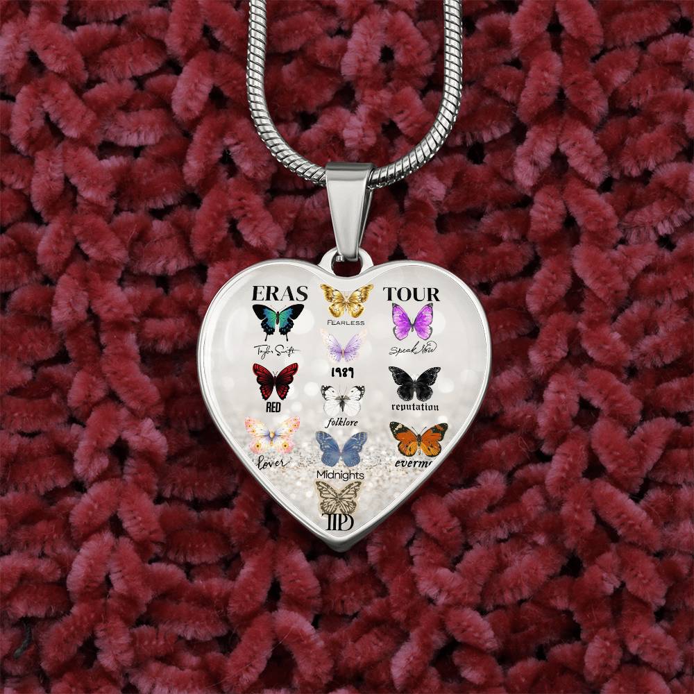 ERAS Tour Heart Pendant Necklace