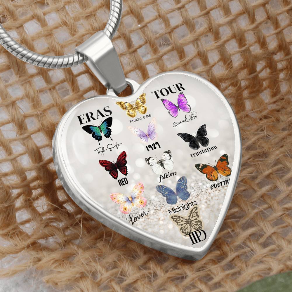 ERAS Tour Heart Pendant Necklace