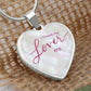I Found My Lover Era Heart Pendant