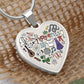 Swiftie Heart Pendant Necklace ERAS Tour