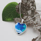 Northern Lights Heart Pendant Necklace