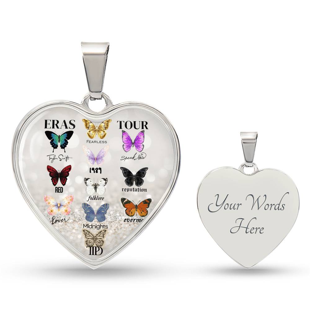 ERAS Tour Heart Pendant Necklace