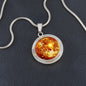 Shining Just For You Mirrorball Pendant Necklace