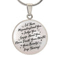 Let Them Pendant Necklace