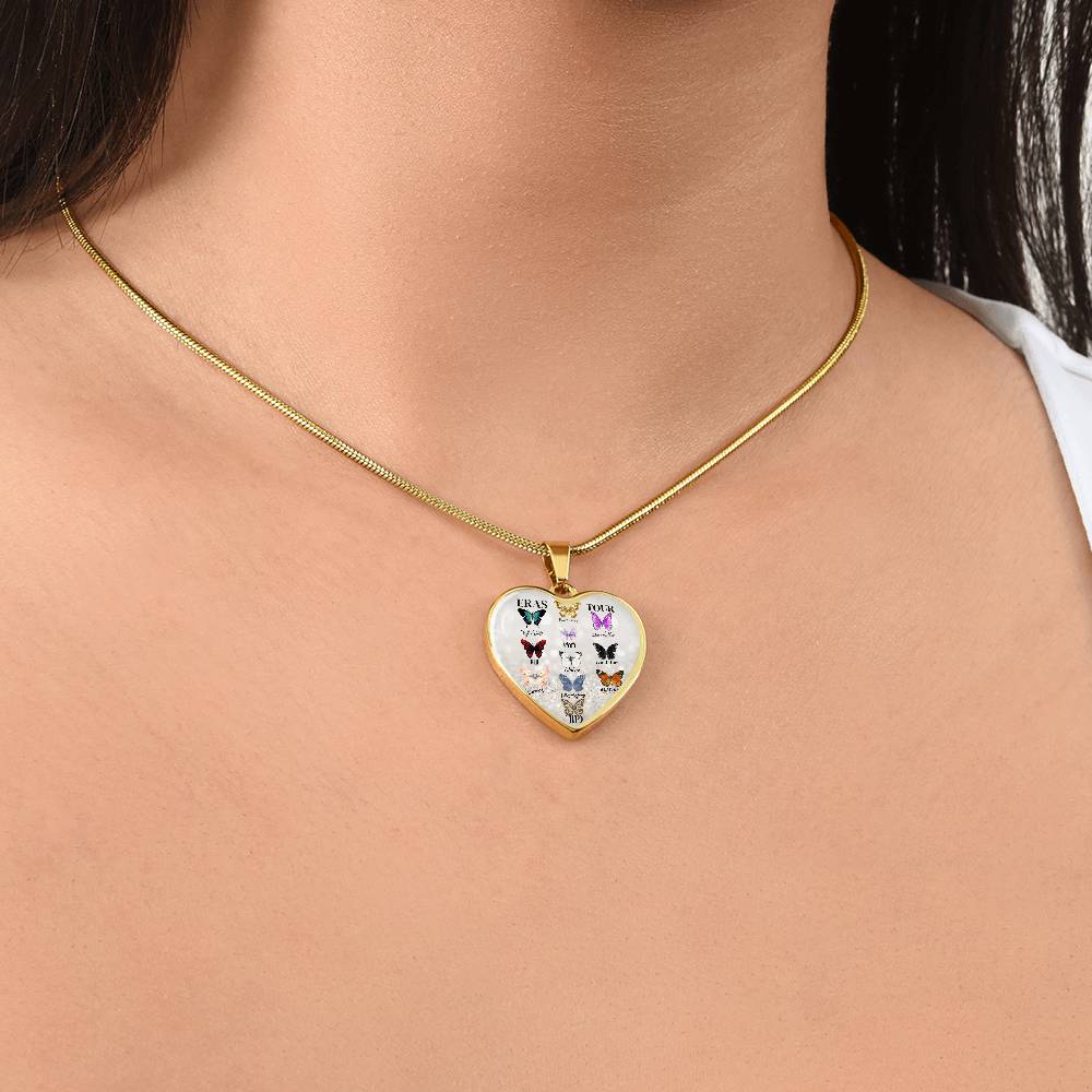 ERAS Tour Heart Pendant Necklace