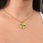 Personalized Jesus Heart Pendant Necklace