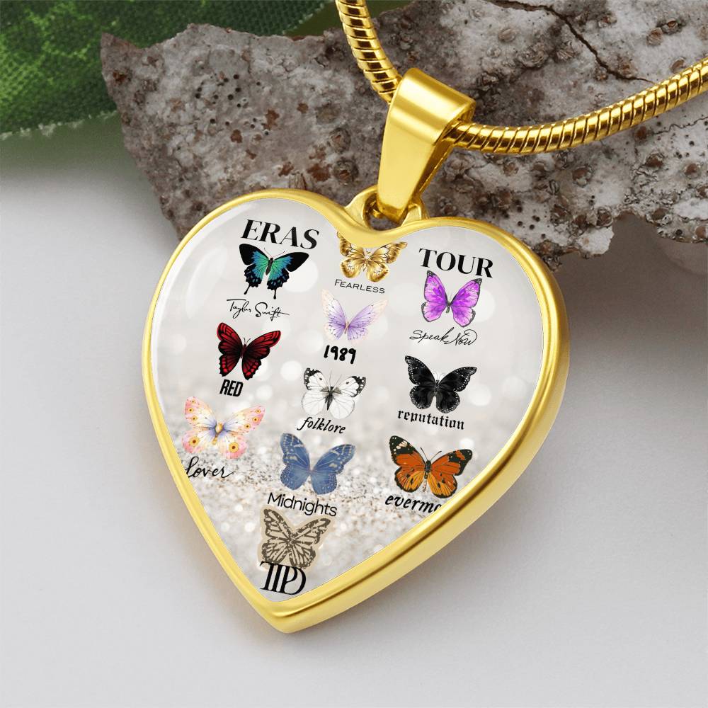 ERAS Tour Heart Pendant Necklace