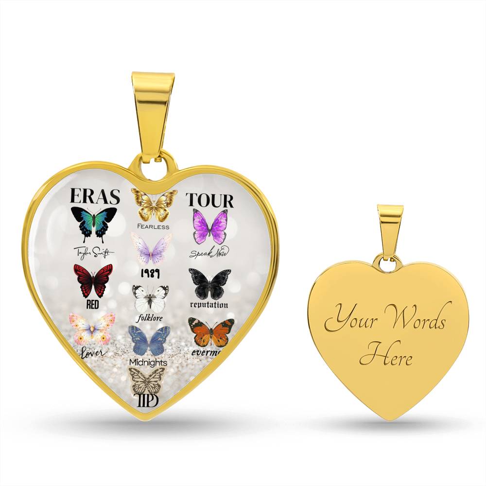 ERAS Tour Heart Pendant Necklace