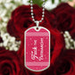 Patriarchy Dog Tag