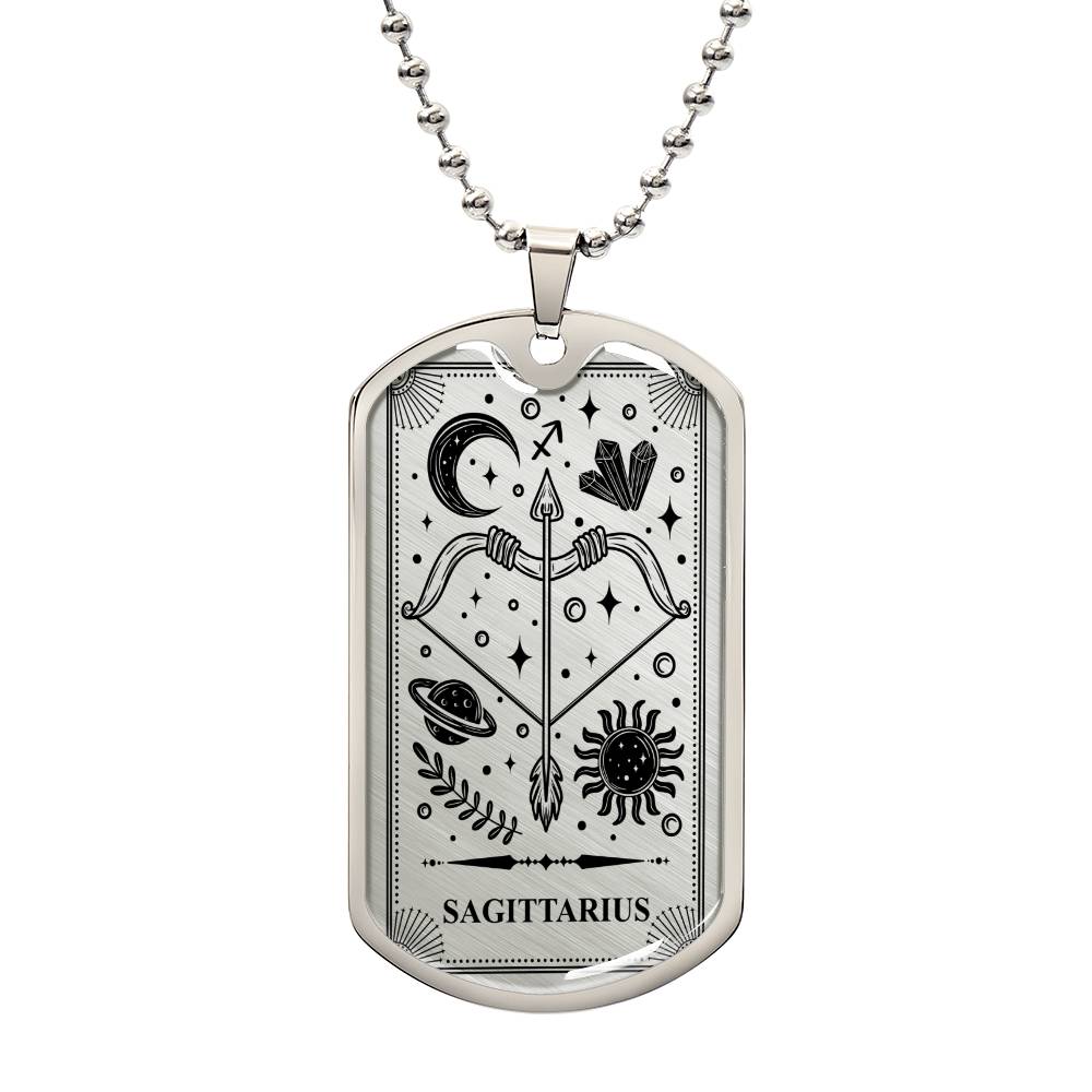 SAGITTARIUS Dog Tag