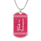 Patriarchy Dog Tag