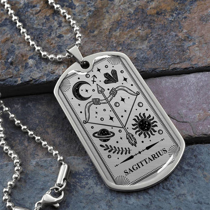 SAGITTARIUS Dog Tag