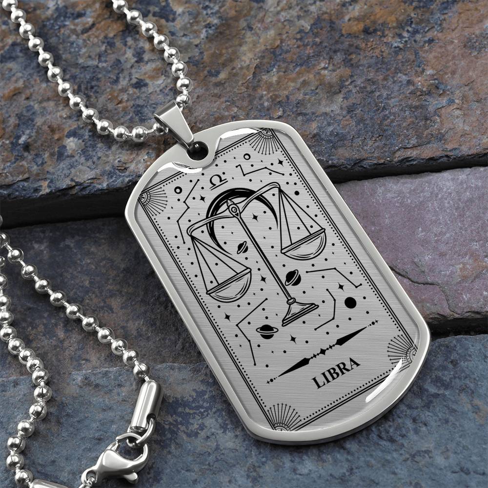 LIBRA Dog Tag