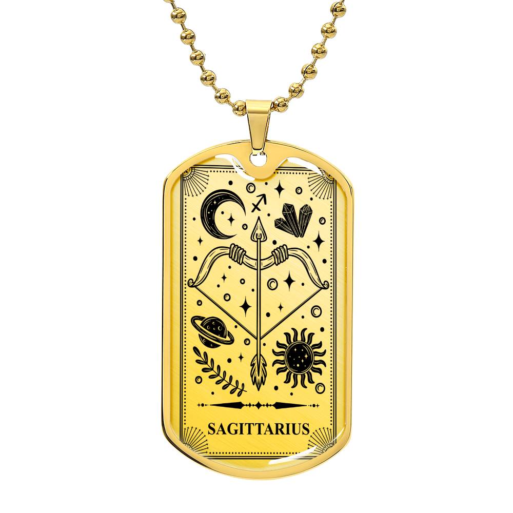 SAGITTARIUS Dog Tag