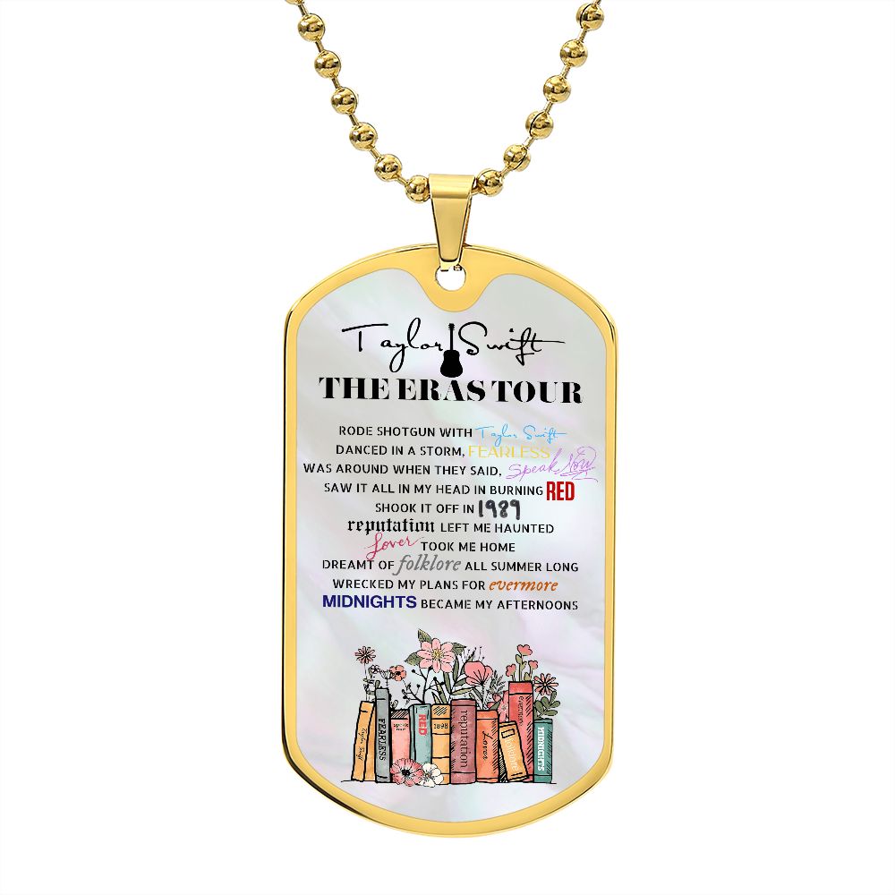 The ERAS Tour Dog Tag Necklace