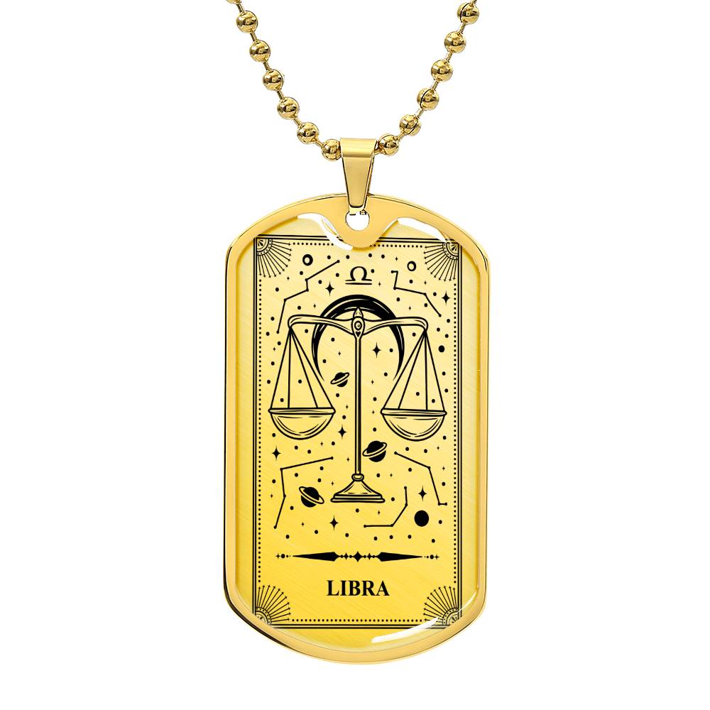 LIBRA Dog Tag