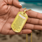 Personalized Promise Necklace Dog Tag for Him