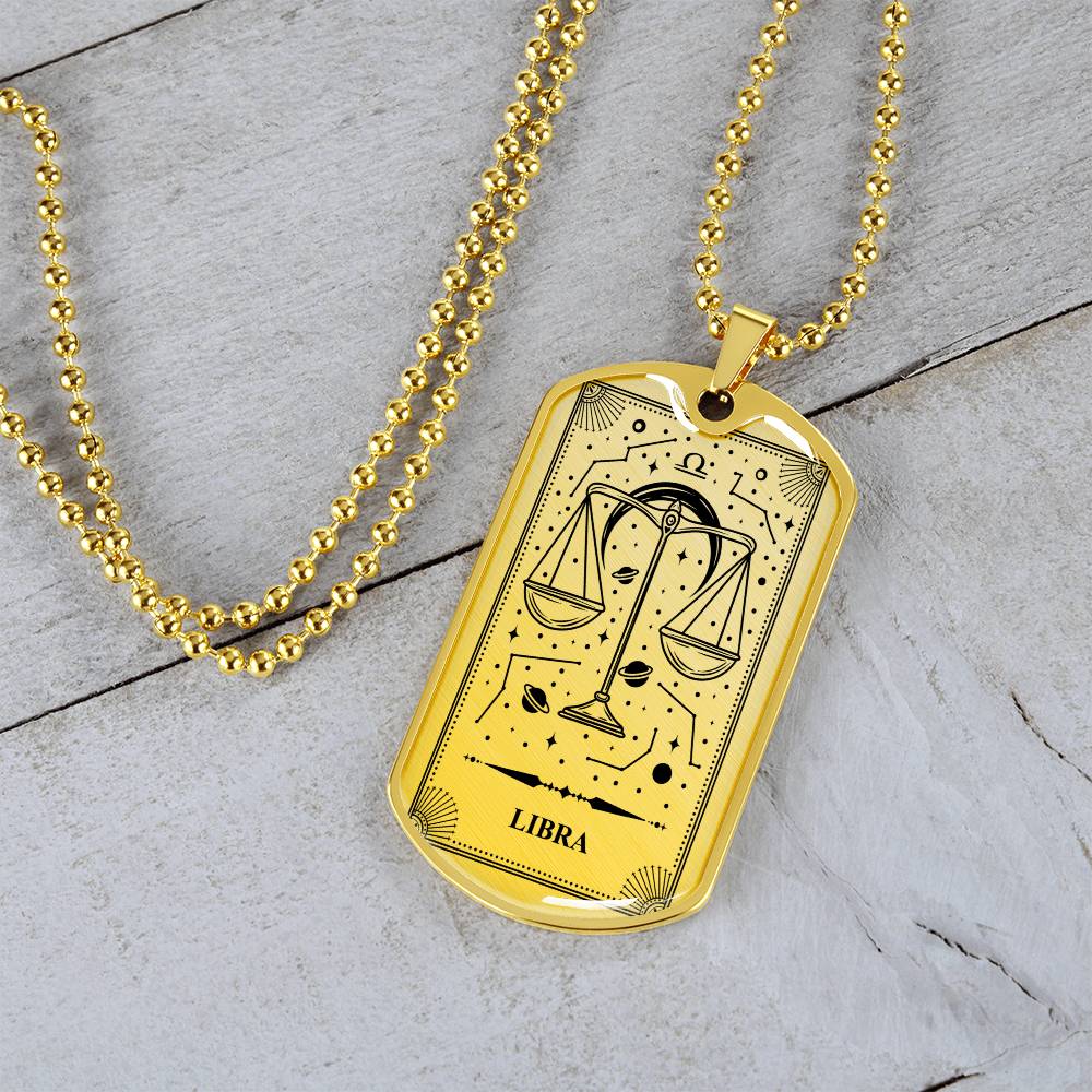 LIBRA Dog Tag