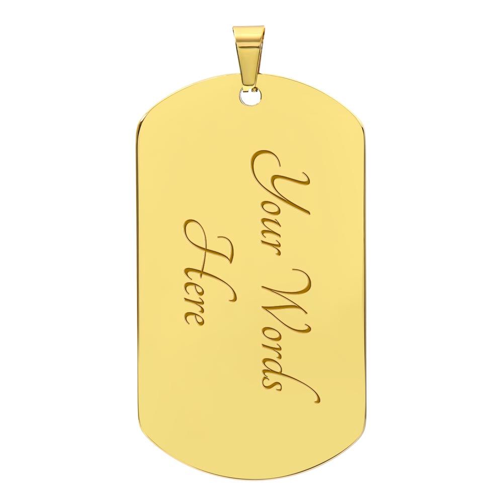 Karma Dog Tag