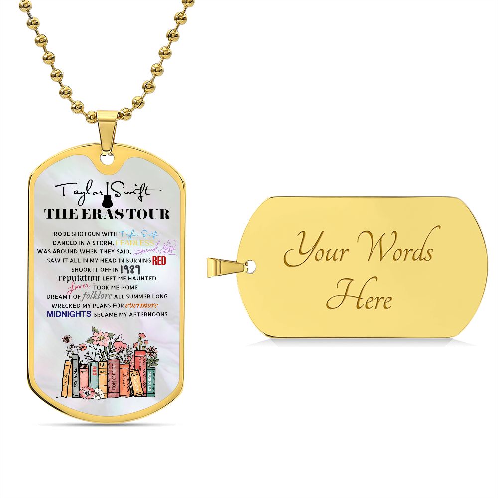 The ERAS Tour Dog Tag Necklace