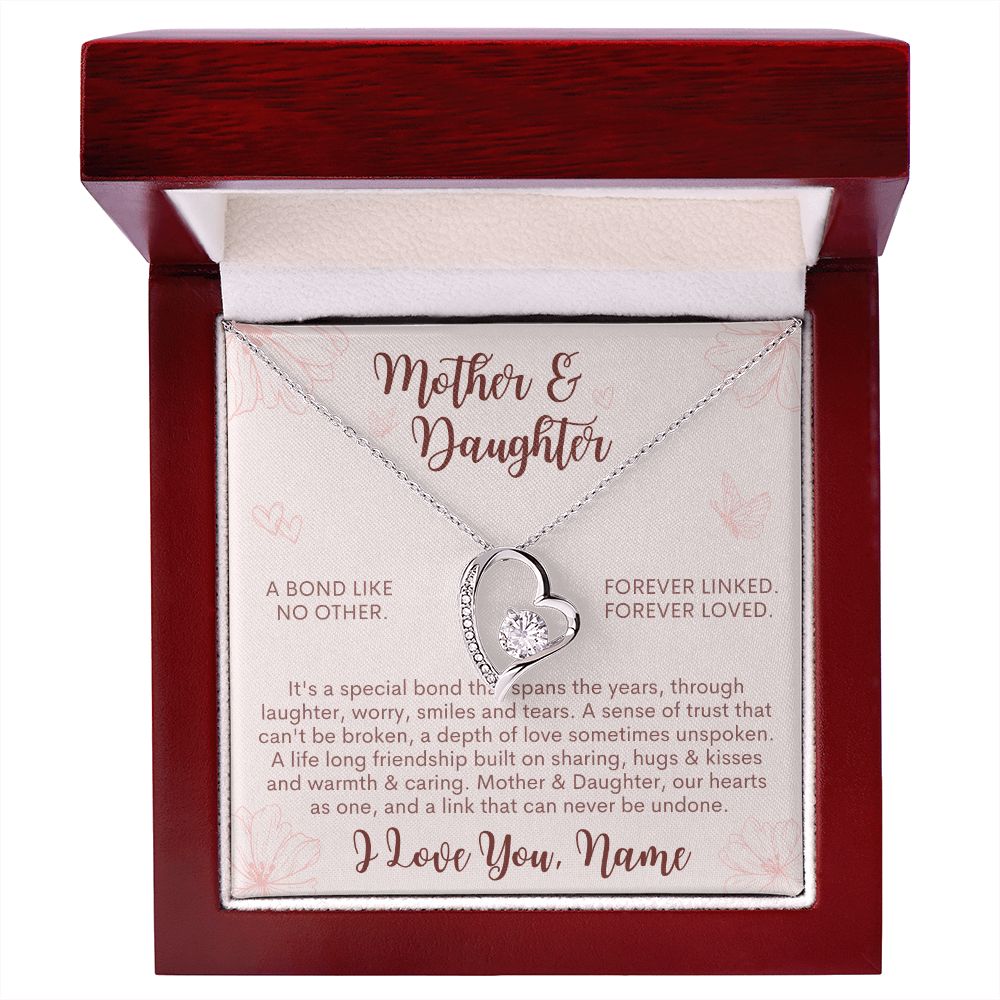 Mother & Daughter, Forever Love Necklace