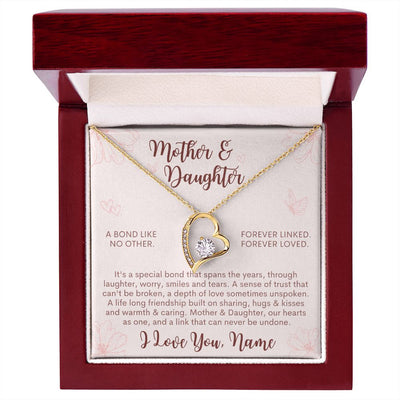 Mother & Daughter, Forever Love Necklace