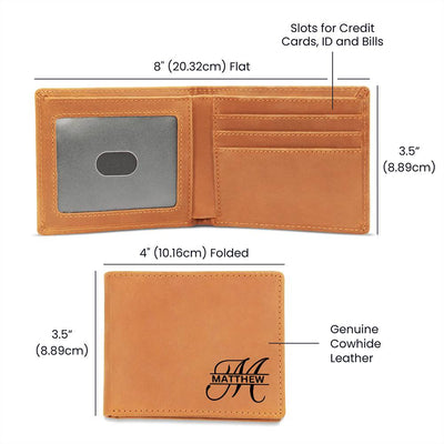 Monogrammed Wallet