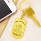 Saint Christopher Protect Us Keychain