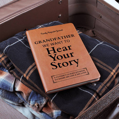 Grandfather Stories Leather Journal