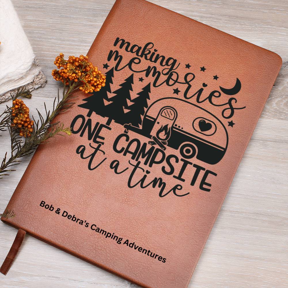 Personalized Camping Adventures Journal