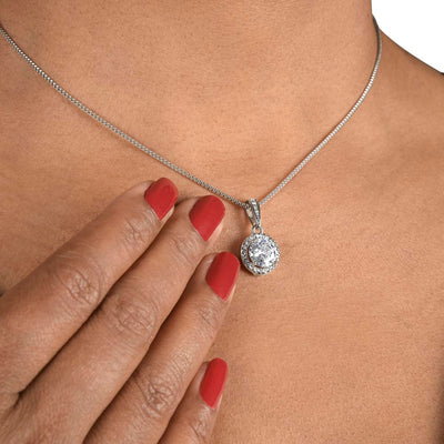 Personalized Gift Promise Pendant Necklace for Her