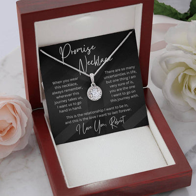 Personalized Gift Promise Pendant Necklace for Her