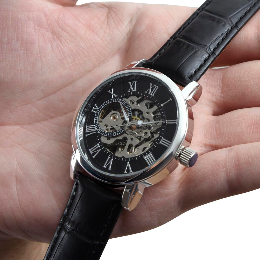 Personalized Son Openwork Watch