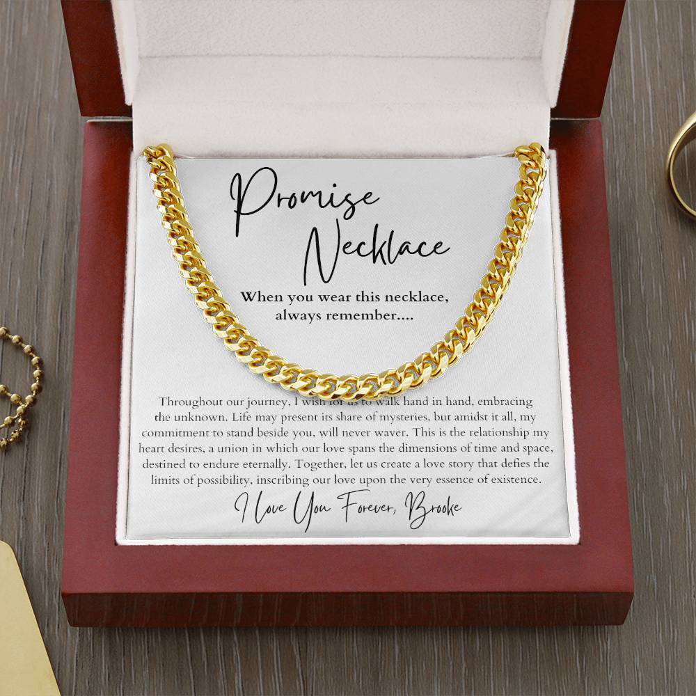 Promise Necklace for Him