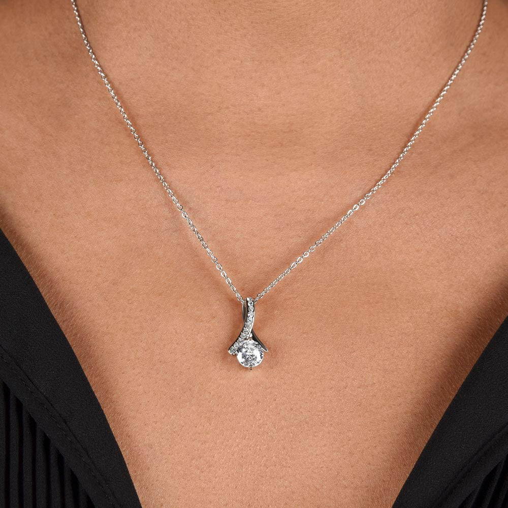 Personalized Gift Promise Pendant Necklace for Her