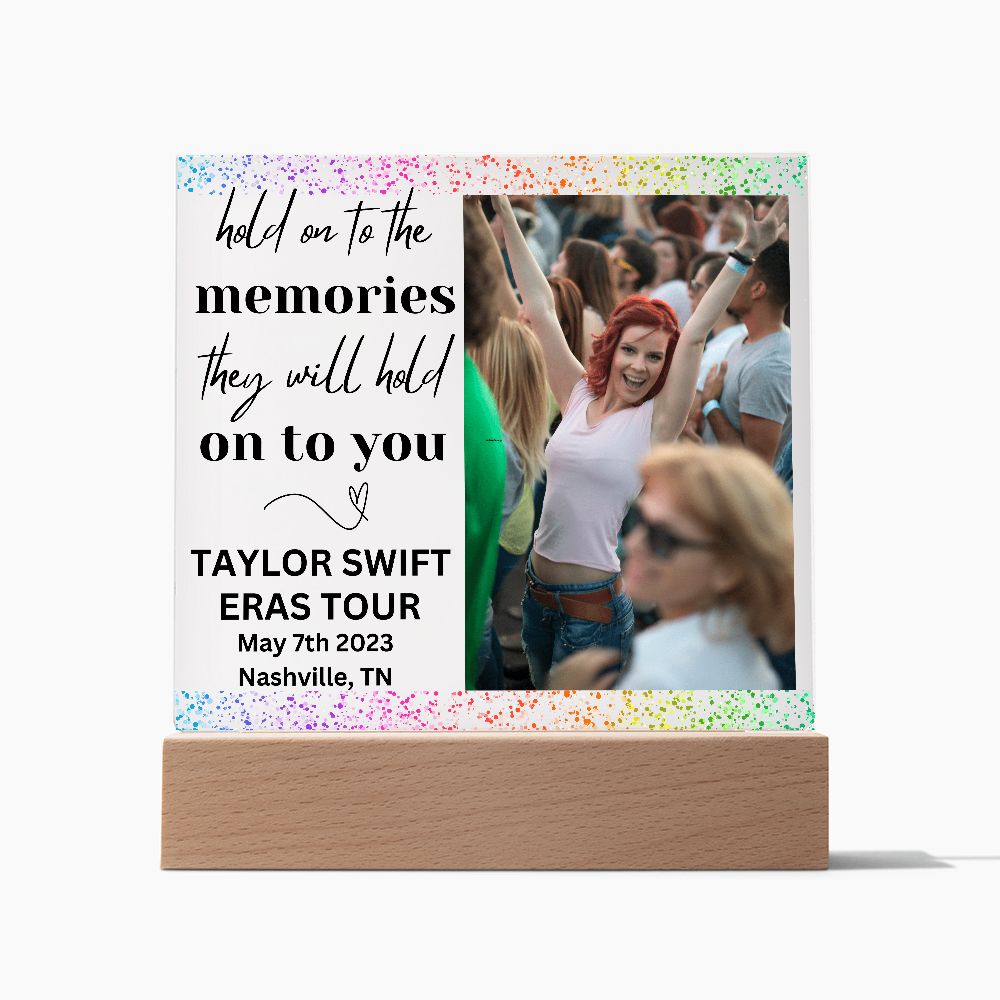 Concert Memories Photo Plaque