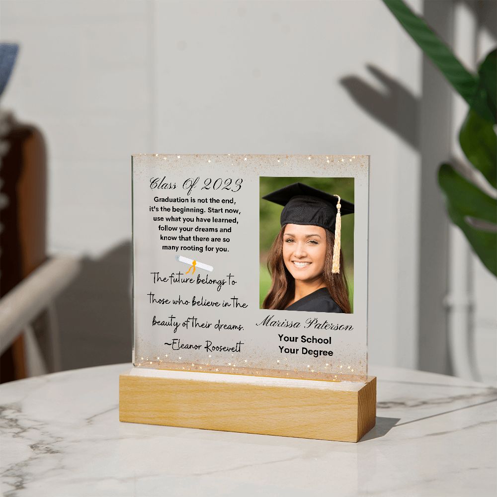 Graduation Gift, Acrylic Plaque