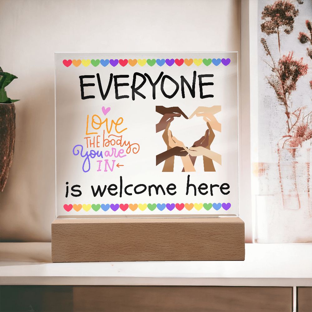 PRIDE Acrylic Square Plaque