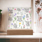 Frases religiosas SPANISH Bible Daily Reminders, Affirmations Inspirational, Gift for her