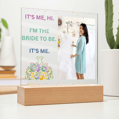 Bride To Be, Acrylic Square Plaque